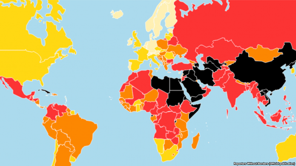 نروژ و ایران در اوج و قعر جدول شاخص آزادی رسانه‌ها !