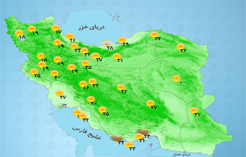 پدیده گرد و خاک از عراق وارد می شود