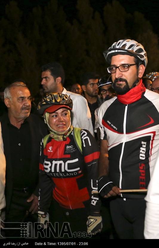 ورود پیکر دوچرخه سوار پارالمپیکی ایران