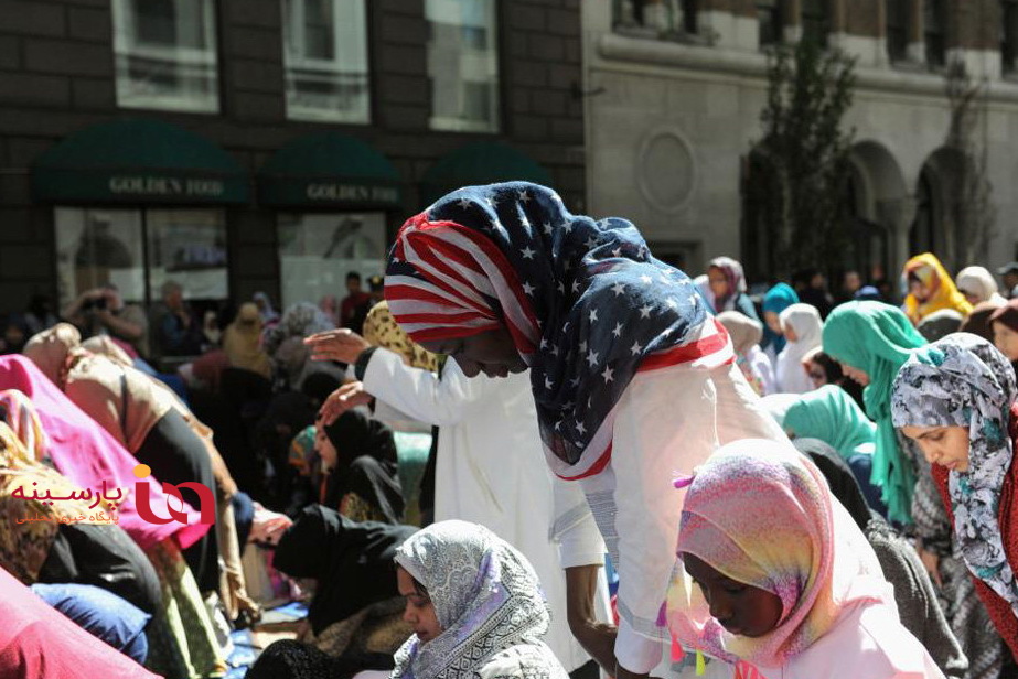 رژه سالانه مسلمانان در نیویورک‎