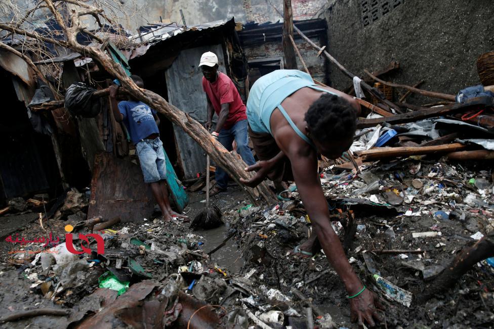 فقر و گرسنگی مردم توفان زده هائیتی
