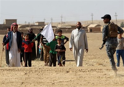 مردمی که از دست داعش فرار کردند+عکس