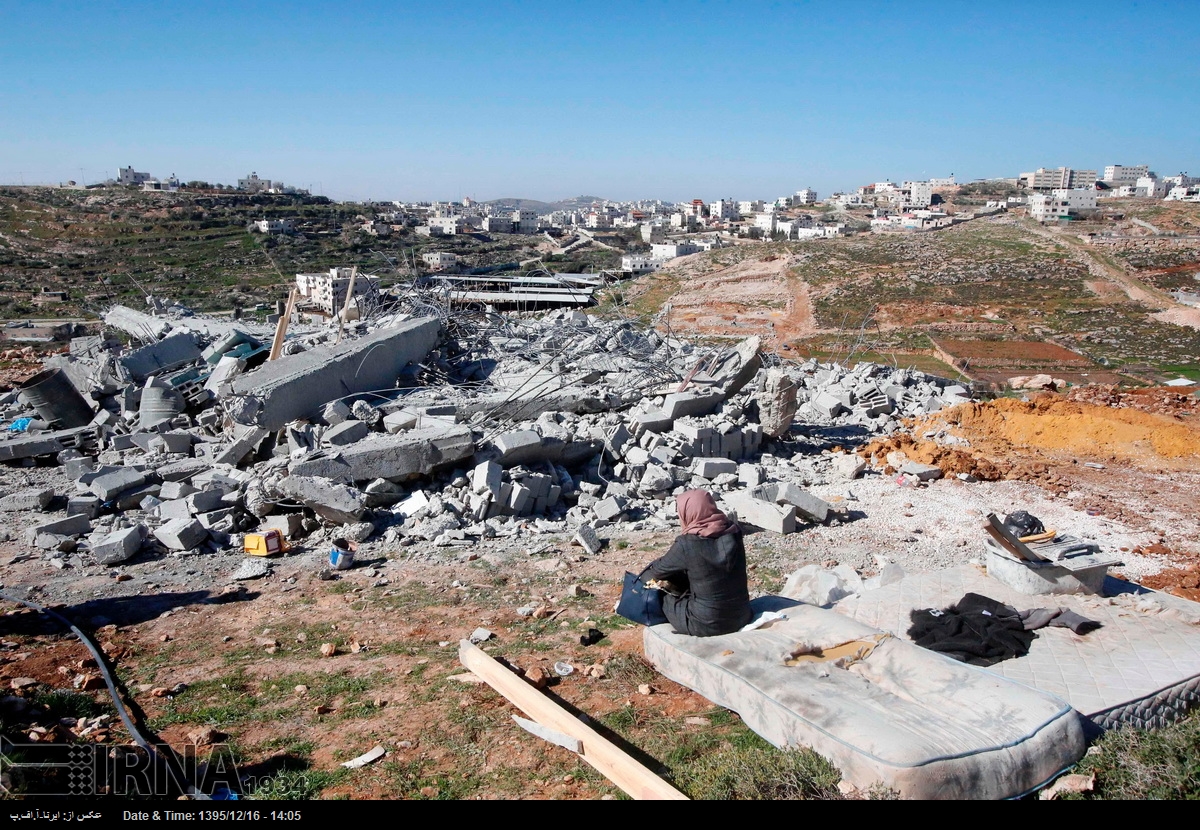 تخریب منزل مسکونی در رام الله