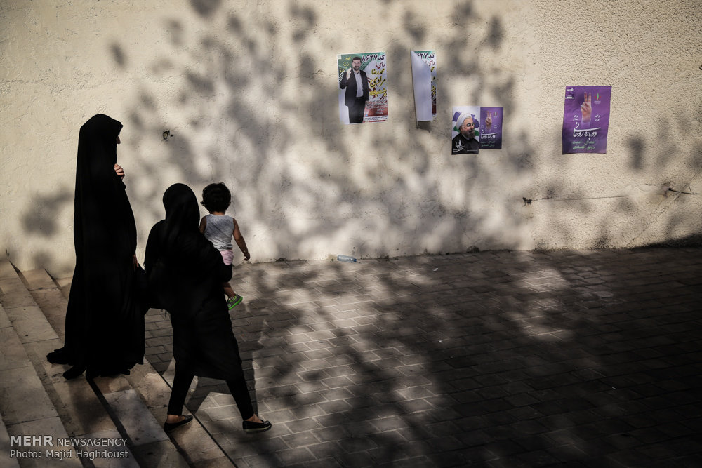 تبلیغات انتخابات در سطح شهر تهران