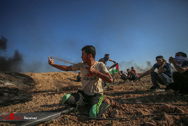 درگیری در نوار غزه/تصاویر