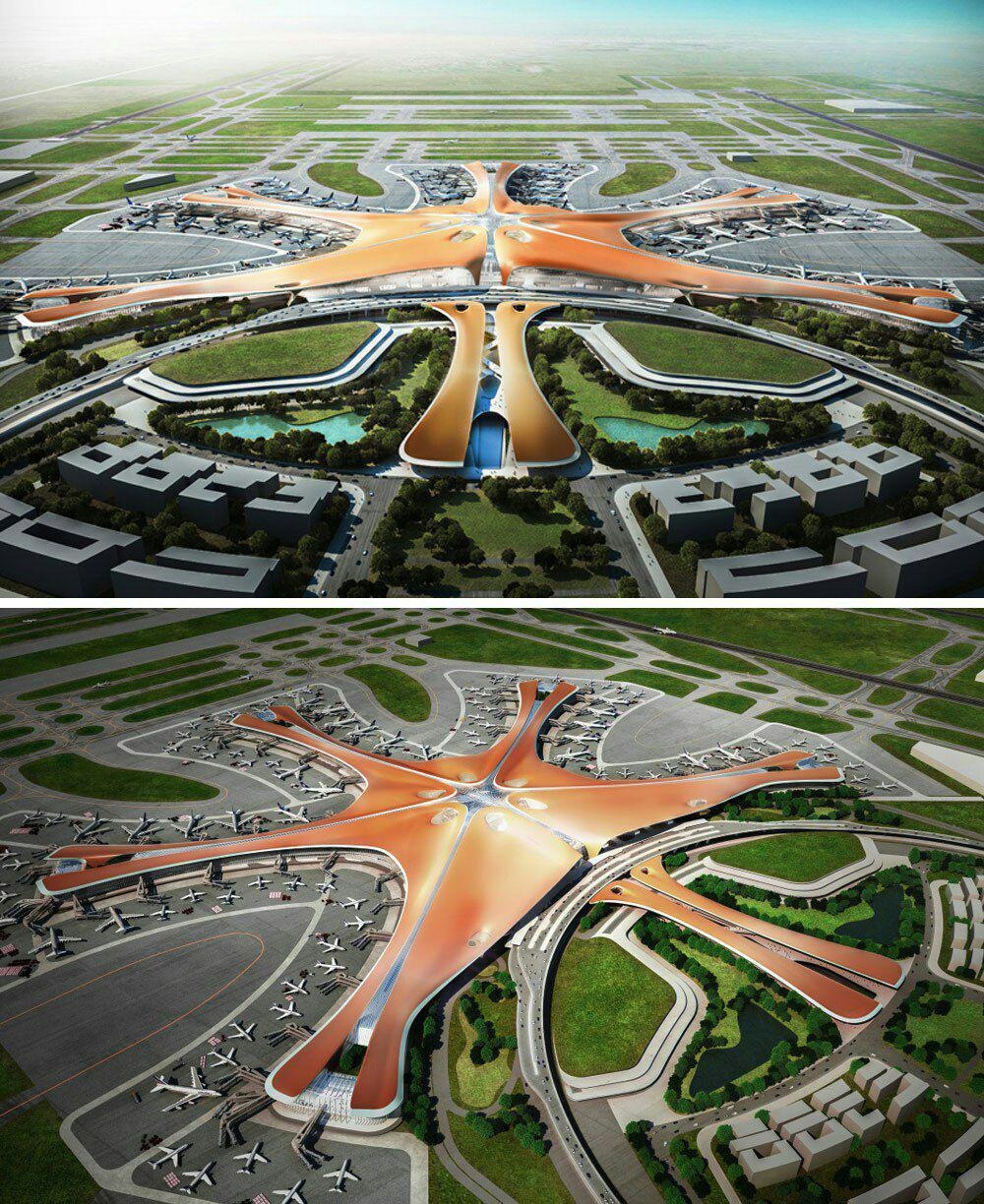 ساخت بزرگترین فرودگاه جهان در چین