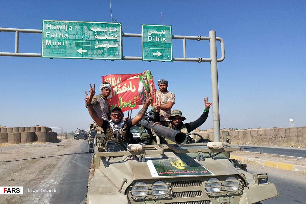 ورود نیروهای عراقی به کرکوک