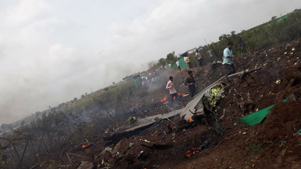 سقوط جنگنده سوخو۳۰ در هند +تصاویر