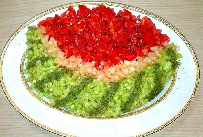 مدل های جدید و شیک از تزیین سالاد شیرازی مدل های جدید و شیک از تزیین سالاد شیرازی
