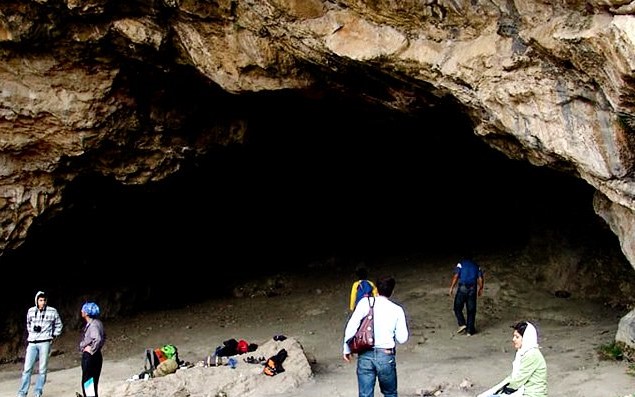 غار دو اشکفت کرمانشاه، قدیمی ترین سکونتگاه انسان های غار نشین