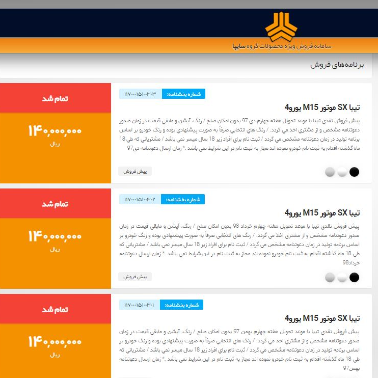 دست متقاضیان واقعی خودرو خالی ماند +سند