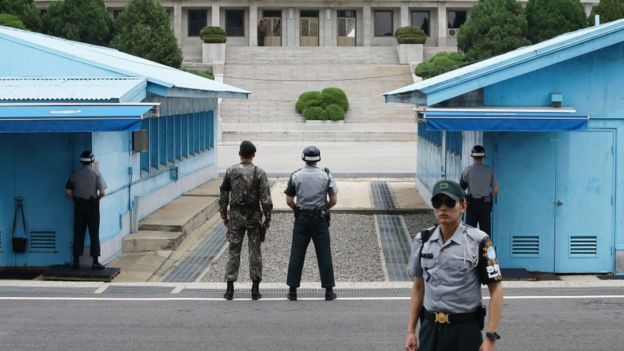 پاسداران مرزی دو کره خلع سلاح شدند