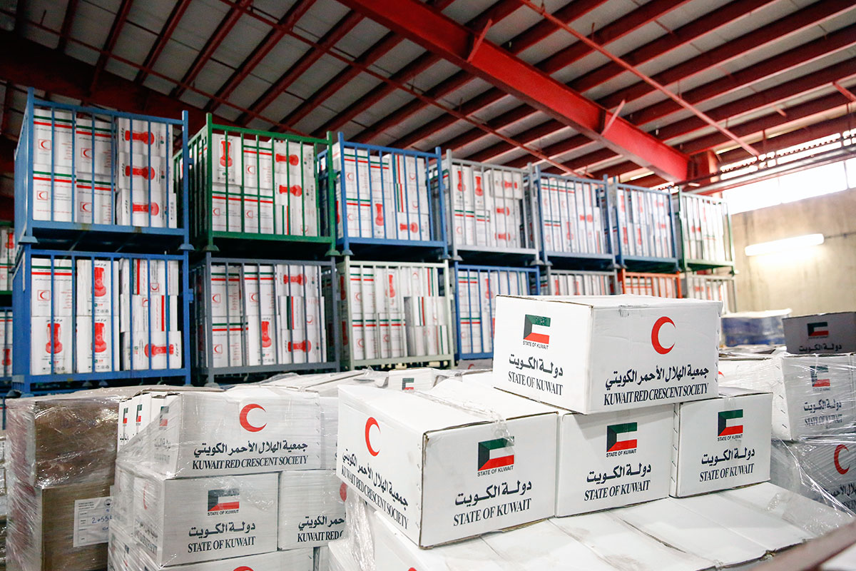 کمک های بشردوستانه کویت به سیل زدگان وارد کشور شد
