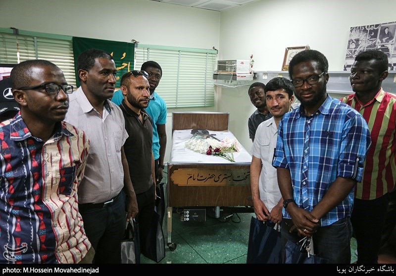 بیمارستان قلب جماران و محل بستری امام +عکس