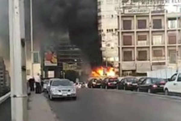 آتش‌سوزی گسترده در «برج دمشق» +فیلم و عکس