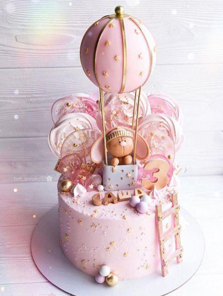 کیک با تم‌های تولد