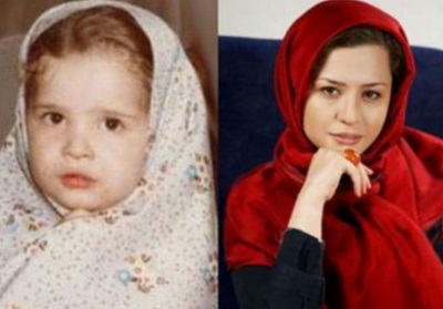 عکس‌های بانمکی از کودکی مهراوه شریفی‌نیا