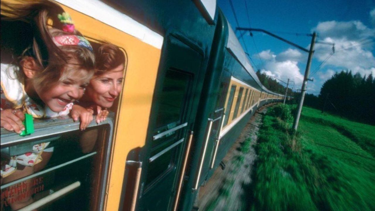 گردش با قطار؛ عکس روز نشنال جئوگرافیک