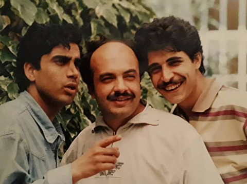 عکس ۲۵ سال قبل سه بازیگر طنز
