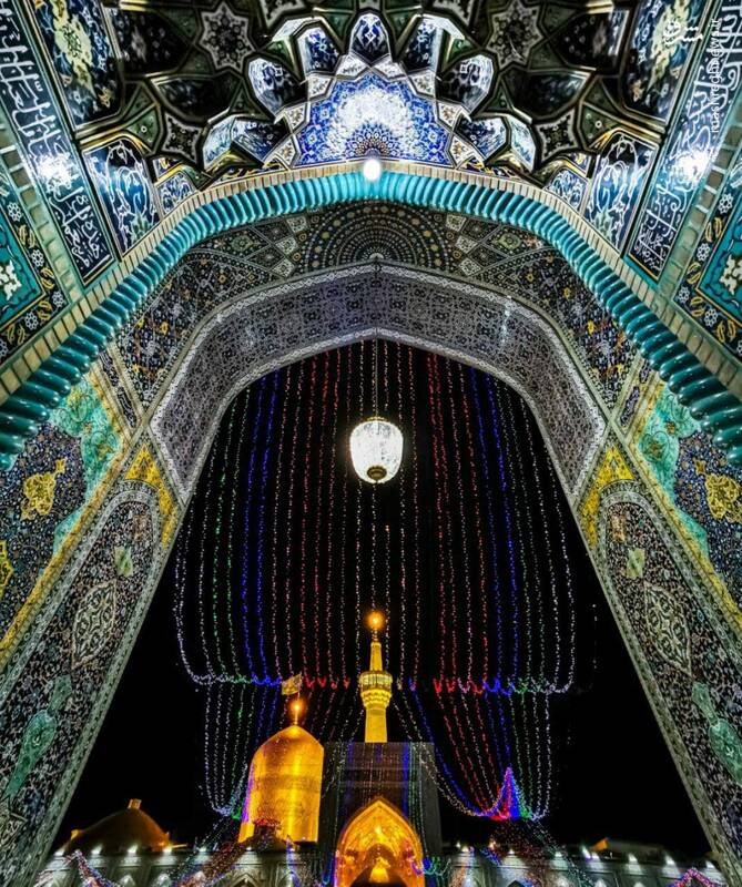 عکسی زیبا از حرم امام رضا (ع)