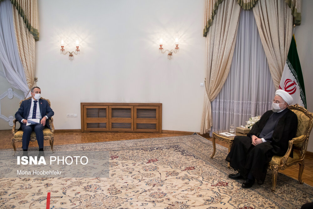 دیدار وزیر امورخارجه سوییس با رییس جمهور