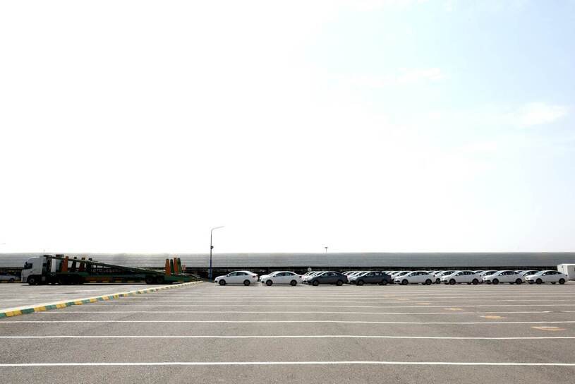 صادرات خودرو جی 4 کرمان موتور به عراق +عکس