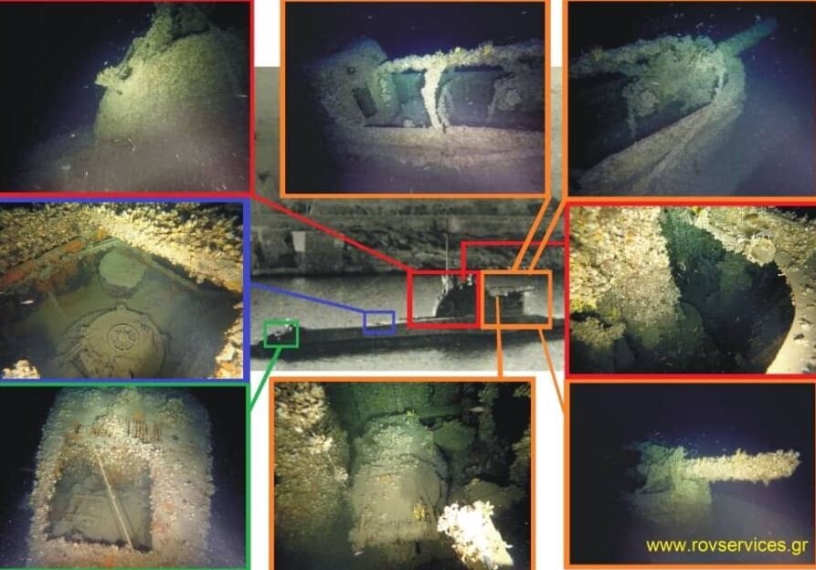 زیردریایی مرموز جنگ جهانی دوم+ عکس