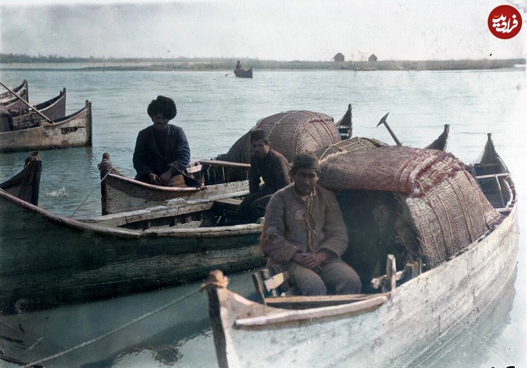 تصاویری جذاب از بندر انزلی در زمان قاجار