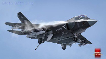 نگرانی جدید آمریکایی ها از ساخت جنگنده نسل جدید چینی ها+تصاویر