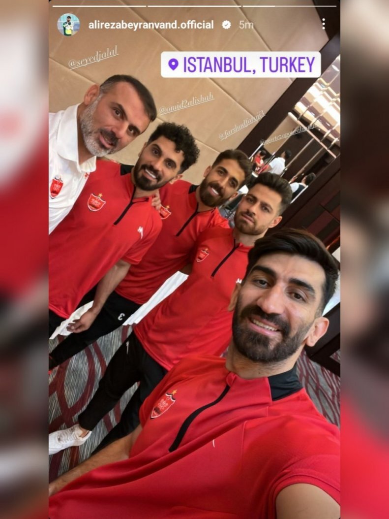 کنایه اینستاگرامی بیرانوند به مدیران پرسپولیس! +عکس