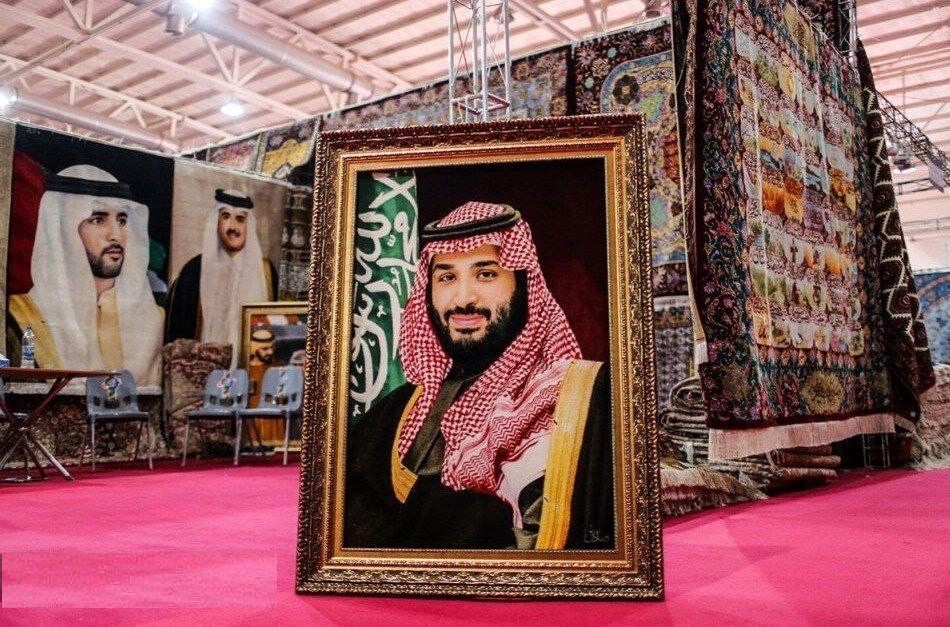 بن سلمان در نمایشگاه تهران دیده شد+ عکس