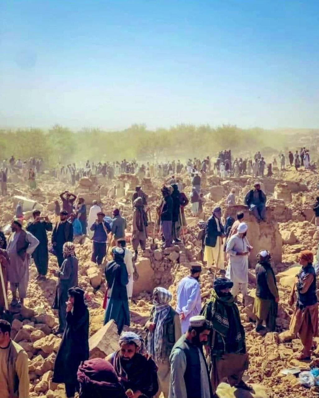 تصویری غم انگیز از شهر زلزله زده هرات در افغانستان