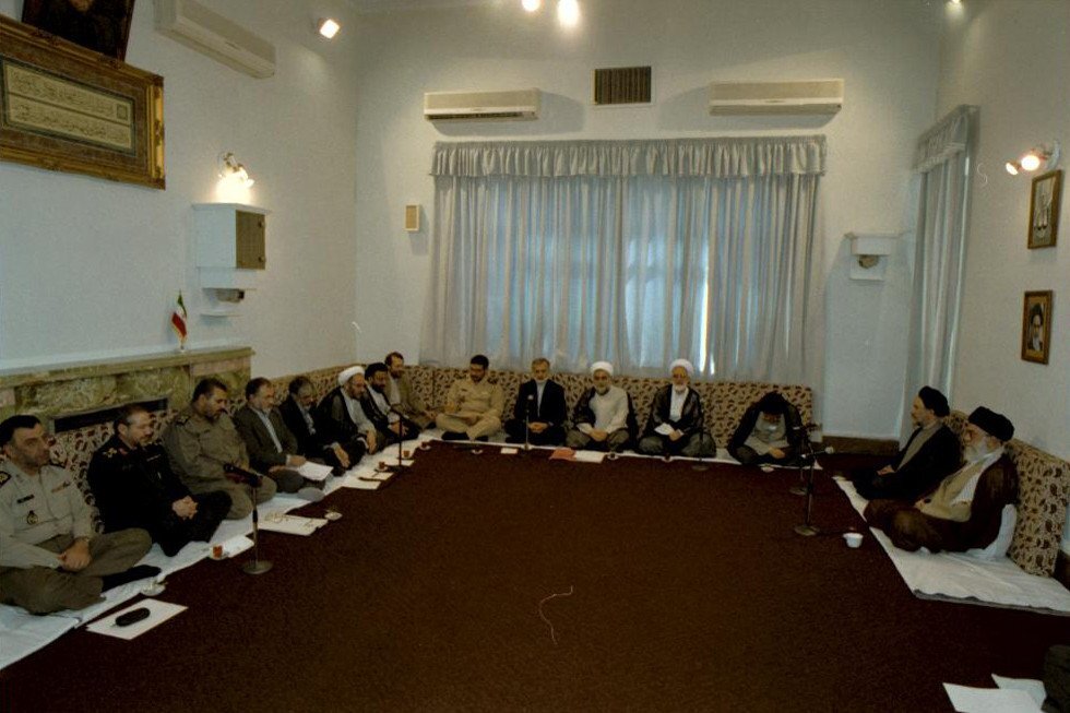 تصویری جالب از جلسه ۲۲ سال شورای عالی امنیت ملی تصویری جالب از جلسه ۲۲ سال شورای عالی امنیت ملی