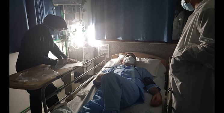 امیرآبادی در بیمارستان بستری شد + عکس