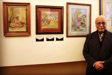 مصطفی سهرابی خالق نگارگری‌های ماندگار بر اثر کرونا درگذشت + عکس