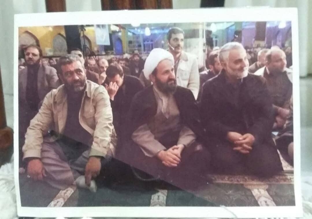 انتشار تصویری دیده نشده از سردار سلیمانی در قرچک ورامین
