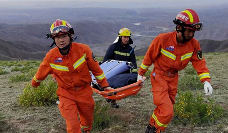 مرگ ۲۱ نفر در ماراتون کوهستانی چین + فیلم
