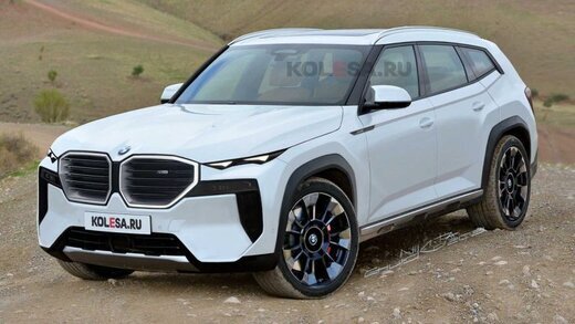 عکس‌های شاسی‌بلند ۲۰۲۳ BMW XM منتشر شد