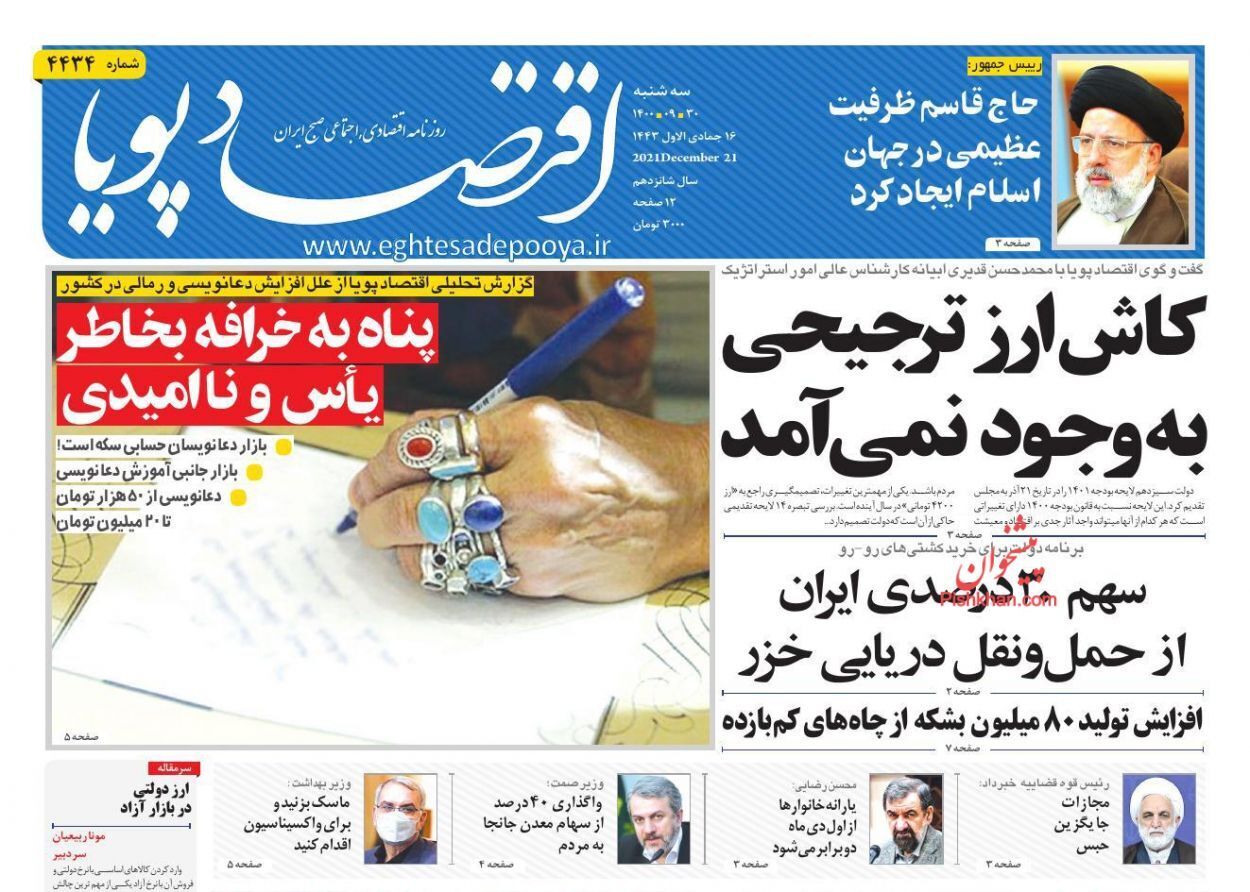 از نامعادله افزایش حقوق و گرانی کمرشکن تا یارانه دو برابر شد + تصاویر