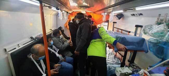 اولین تصاویر از مصدومان حادثه متروی کرج