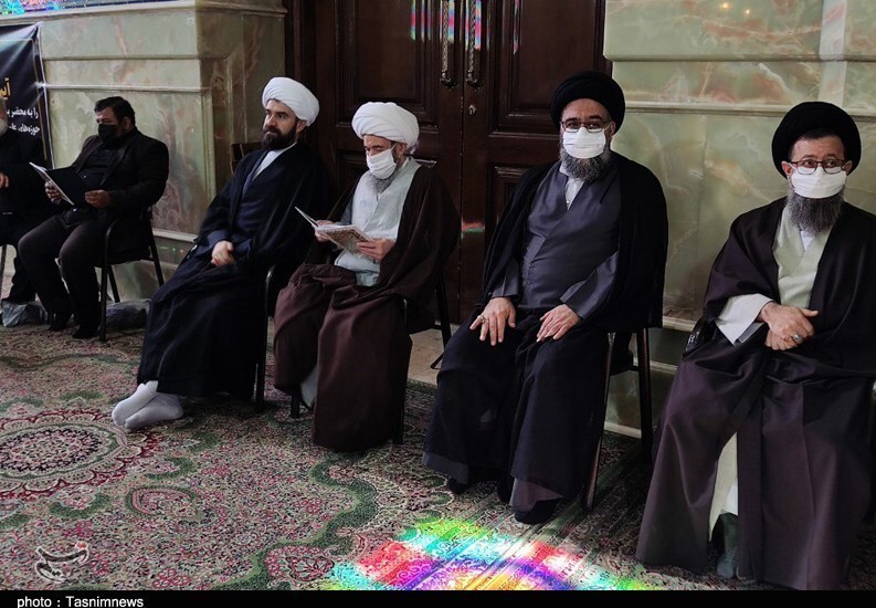 مراسم تشییع پیکر آیت الله علوی گرگانی در قم آغاز شد + فیلم و عکس مراسم تشییع پیکر آیت الله علوی گرگانی در قم آغاز شد + فیلم و عکس