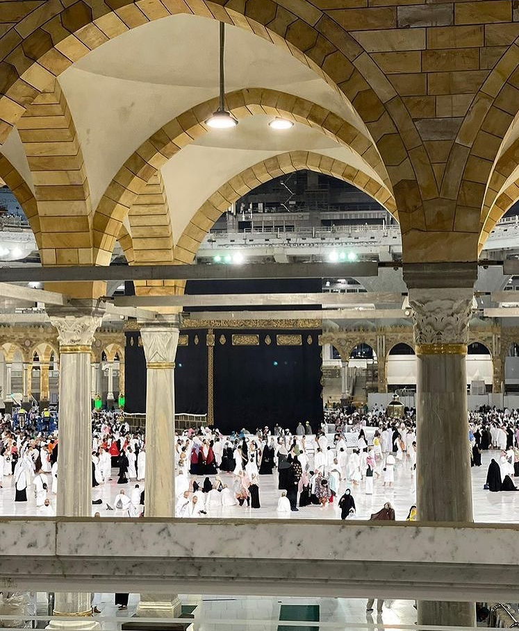 خانه خدا لباس احرام پوشید +عکس و فیلم