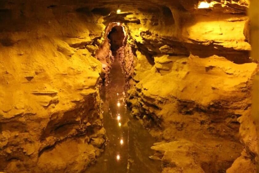 تصاویر جالب طولانی‌ترین قنات جهان در ایران