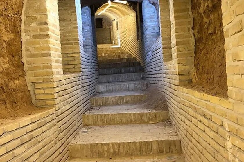 تصاویر جالب طولانی‌ترین قنات جهان در ایران