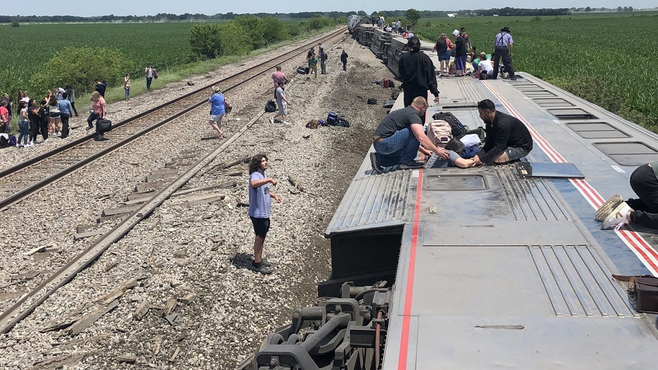 سانحه قطار مسافری در آمریکا