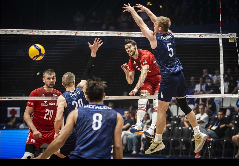 آمریکا و فرانسه به فینال رسیدند/ تحقیر ایتالیا و لهستان در بولونیا + عکس