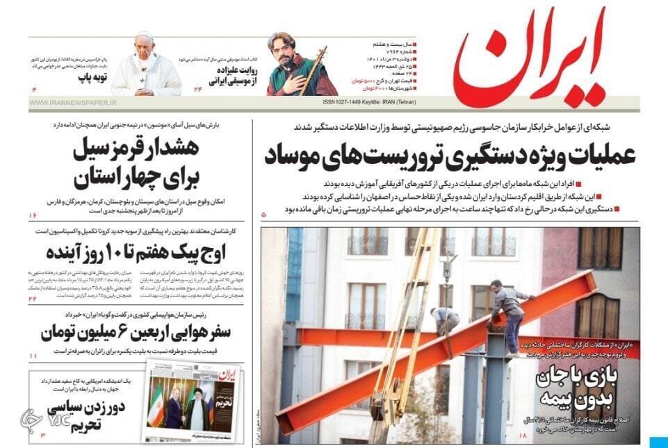 از دستگیری عوامل موساد تا دو و نیم میلیون خانه خالی در کشور + تصاویر