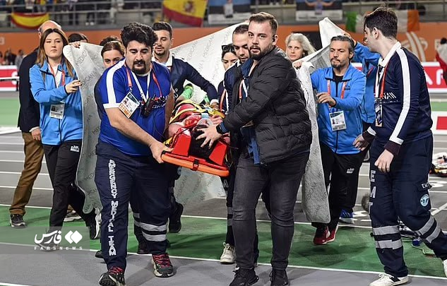 حادثه هولناک دونده اسپانیایی