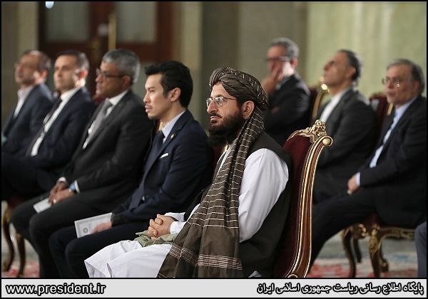 نماینده طالبان در افطاری رئیسی